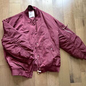 Bershka Marron Bomber Jacket